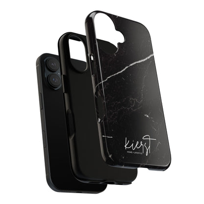 Black Marble iPhone Case | Refined Everyday Classic