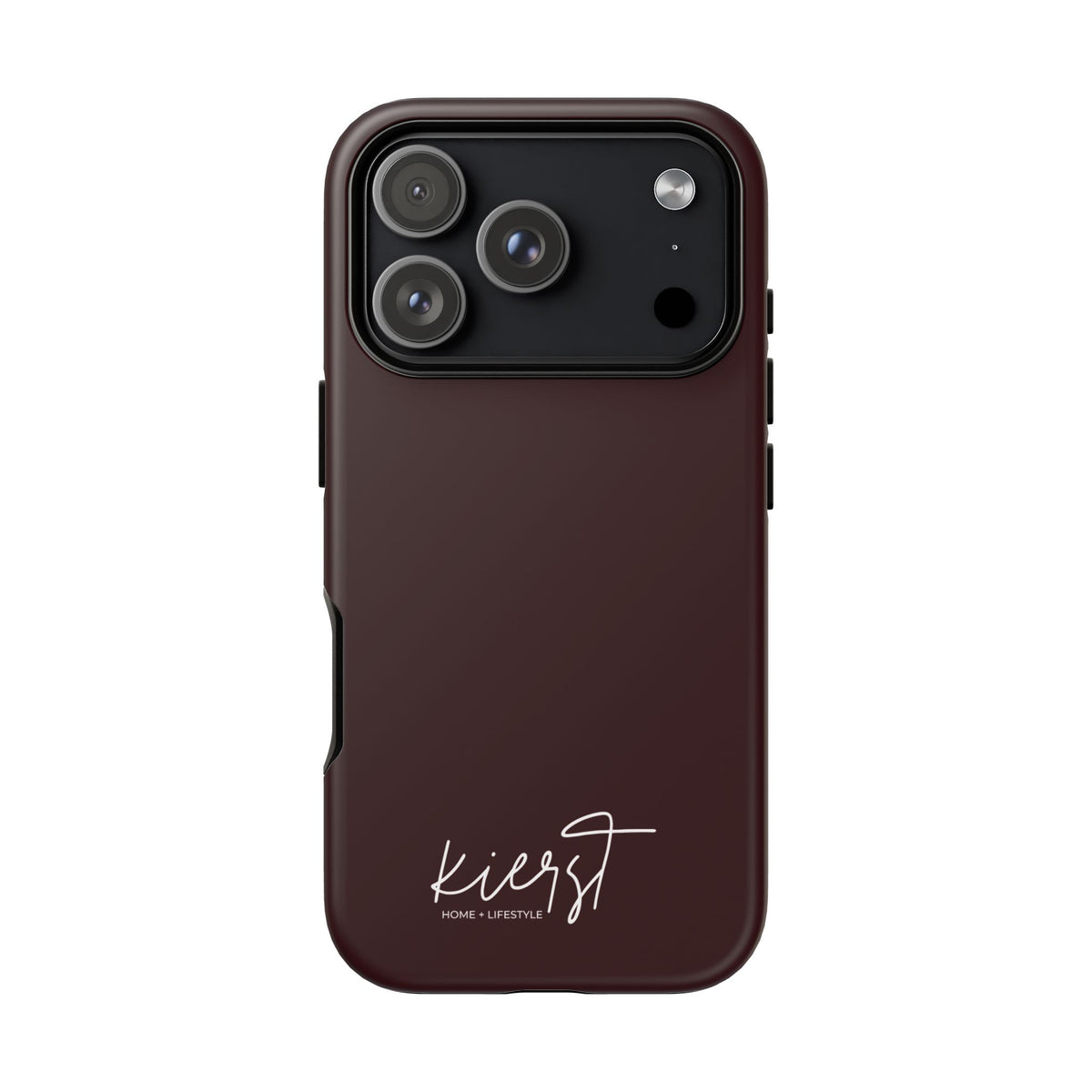 Signature Velvet Noir iPhone Case