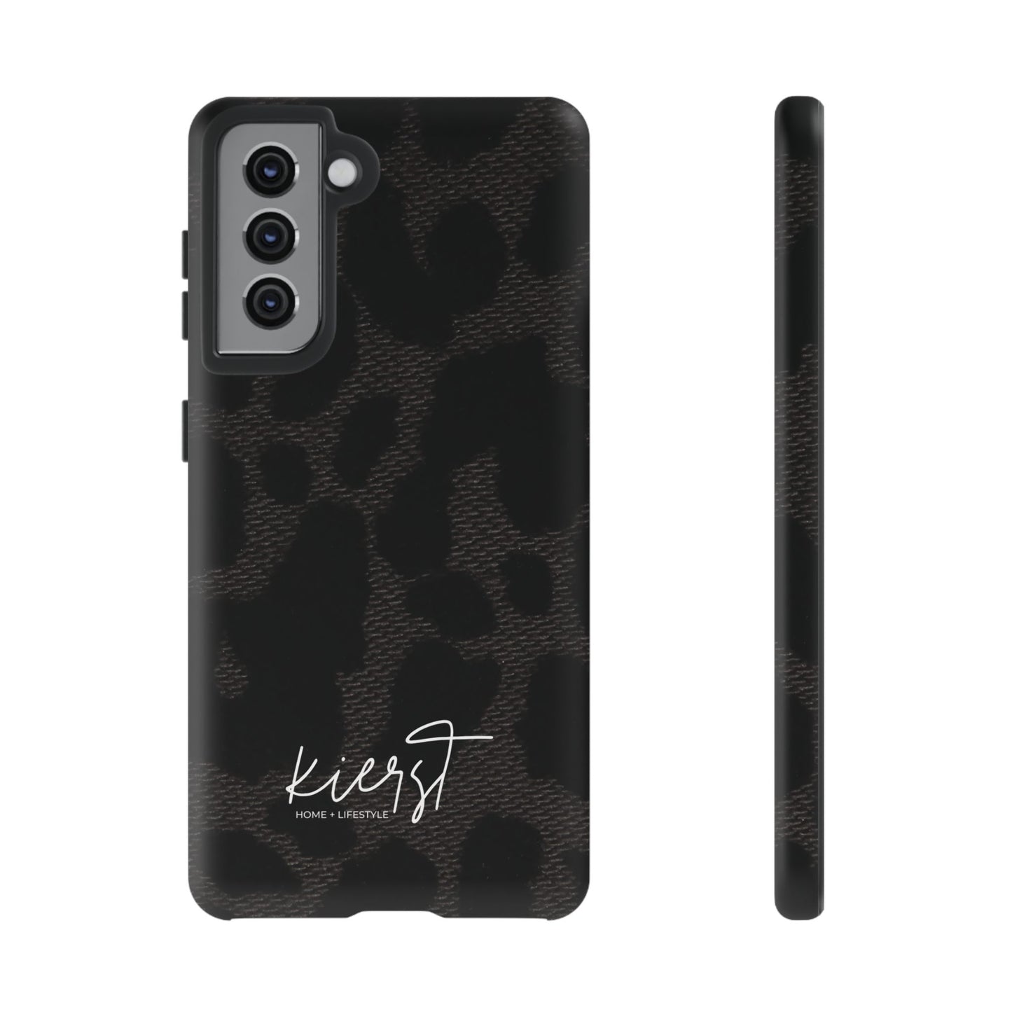 Black Leopard Samsung Galaxy Phone Case