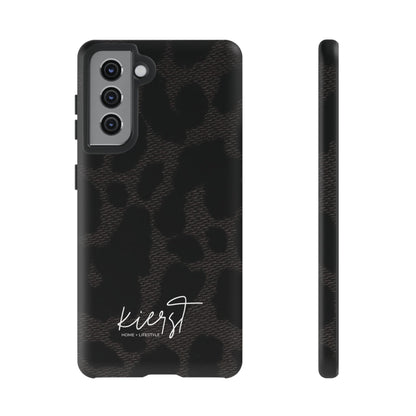Black Leopard Samsung Galaxy Phone Case