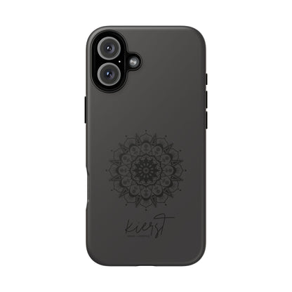 Black Mandala iPhone Case | Refined Calm in Every Curve
