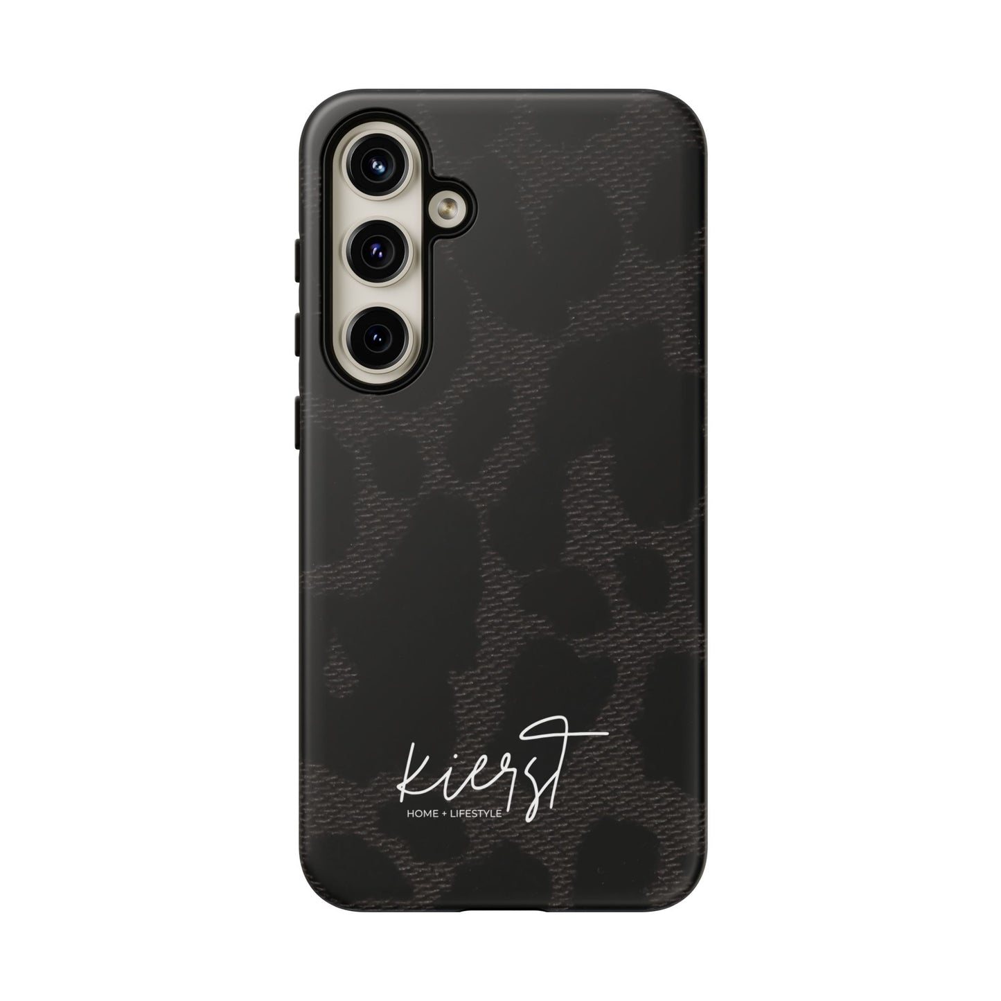 Black Leopard Samsung Galaxy Phone Case