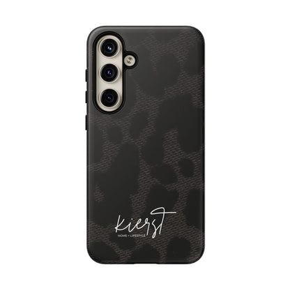 Black Leopard Samsung Galaxy Phone Case
