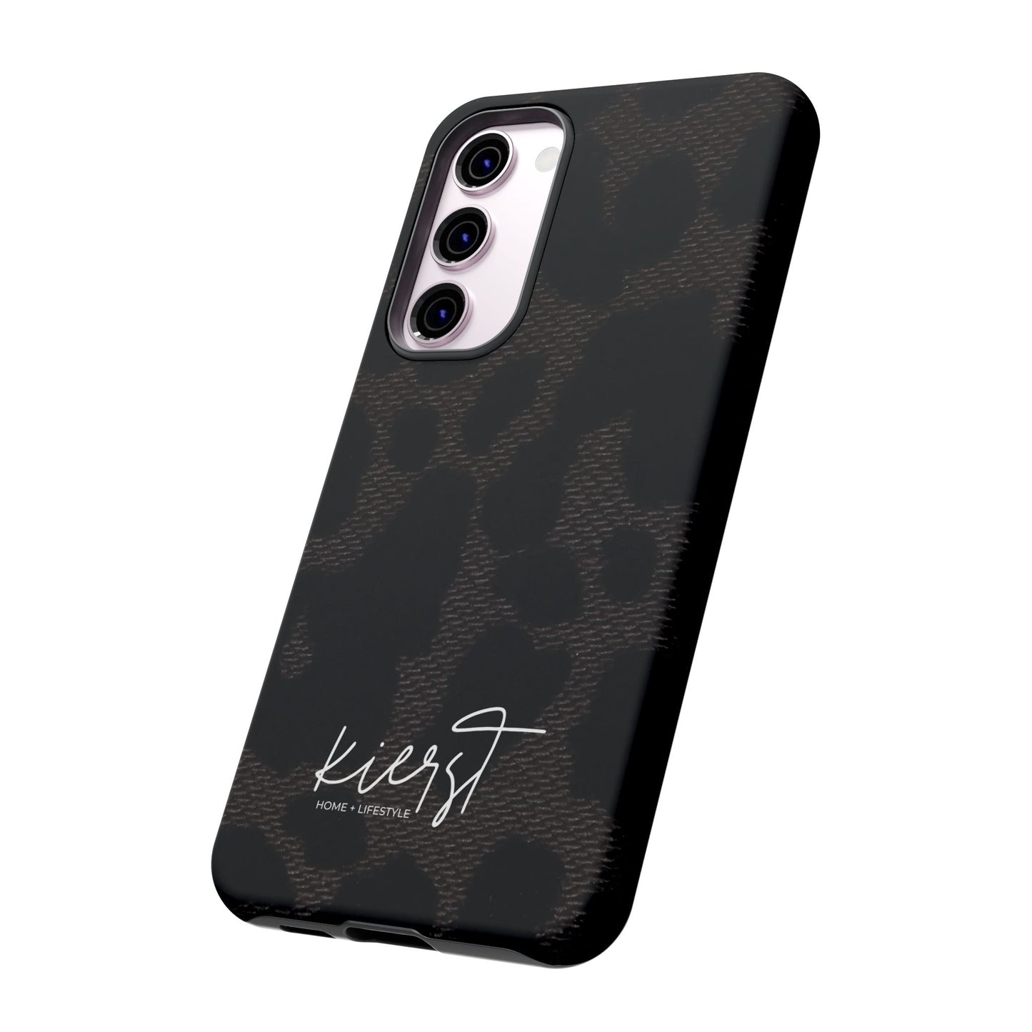 Black Leopard Samsung Galaxy Phone Case