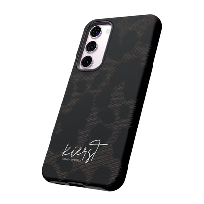 Black Leopard Samsung Galaxy Phone Case