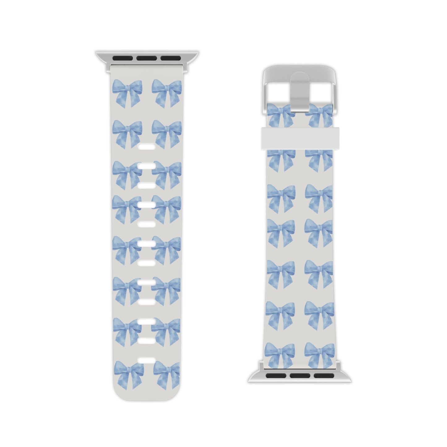 Multiple Blue Bows Apple Watch Band