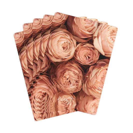 Peony Dusk Poker Playing Cards