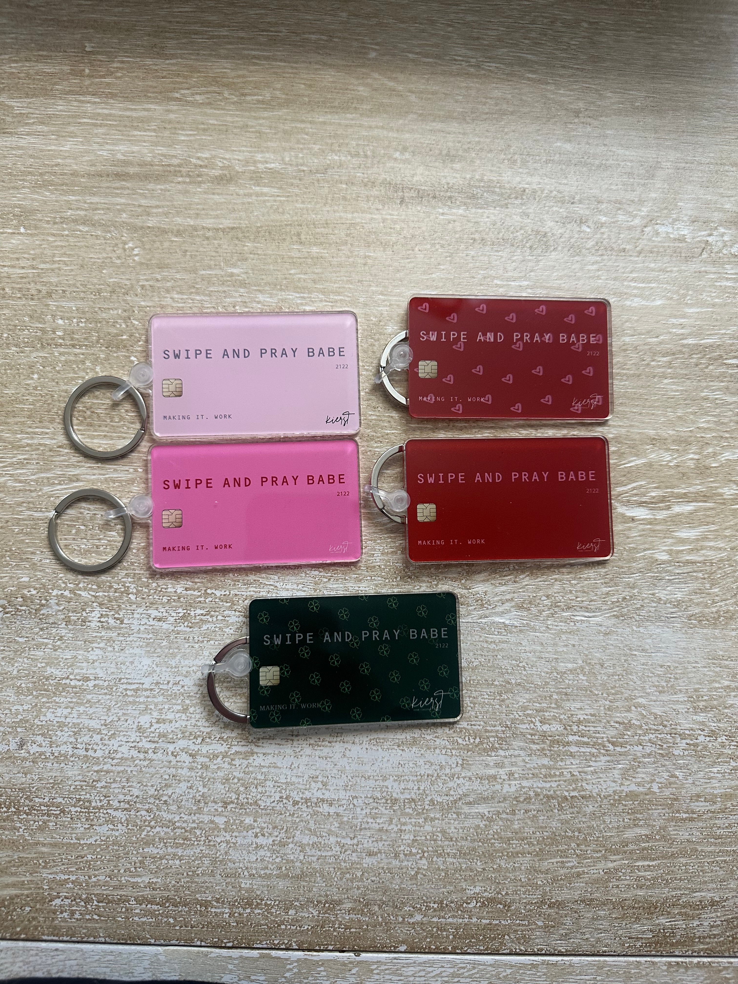 Swipe + Pray Keychain – kierst - home + lifestyle