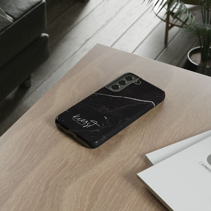 Black Marble Samsung Galaxy Phone Case | Elevated Protection Meets Timeless Design