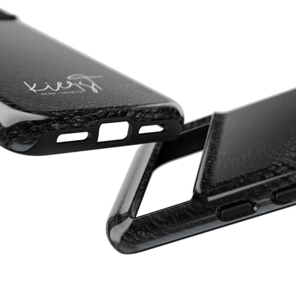 Black + Grey Snake Print Google Pixel Phone Case