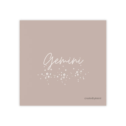 Gemini and Pearls Post-it® Note Pads