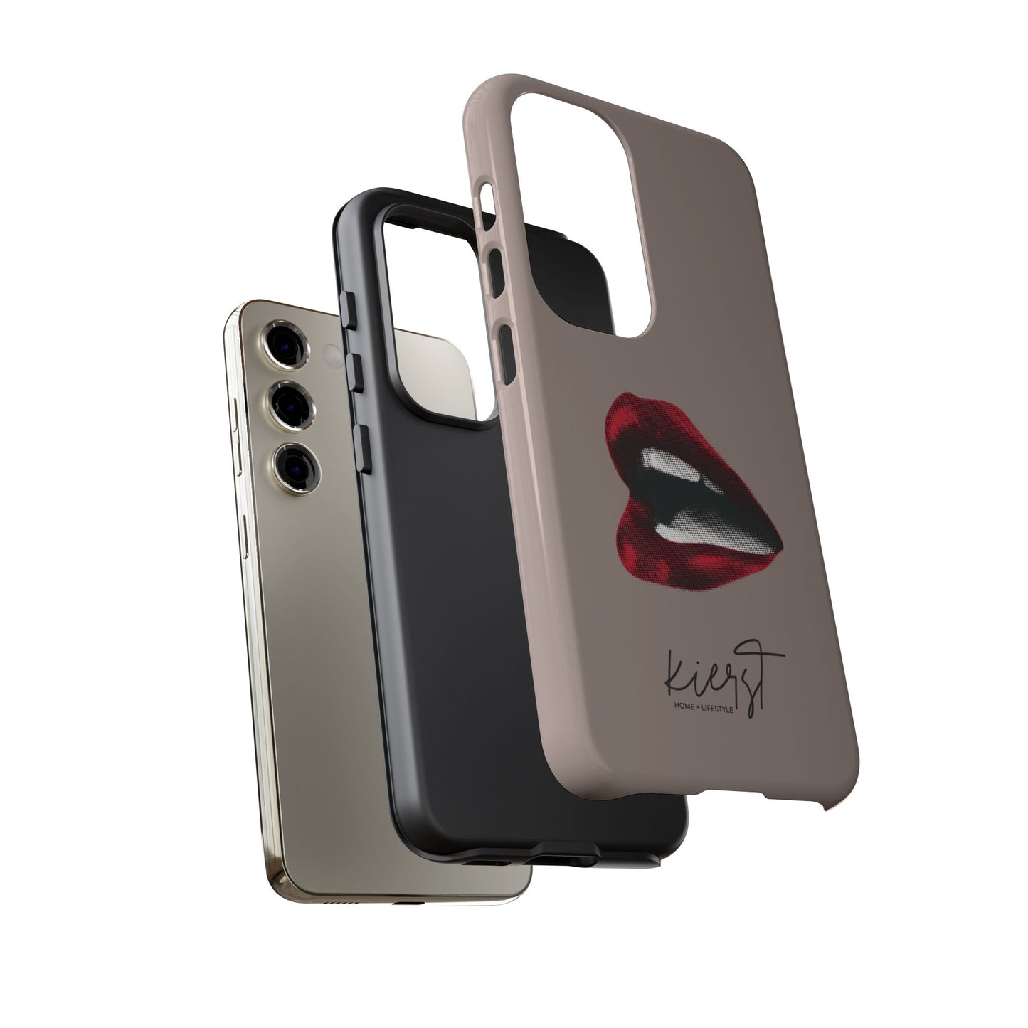 Retro Red Lips Samsung Galaxy Case | Pop Art, Luxe Feel