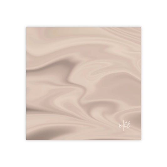 Taupe Dunes Striped Post-it® Note Pad