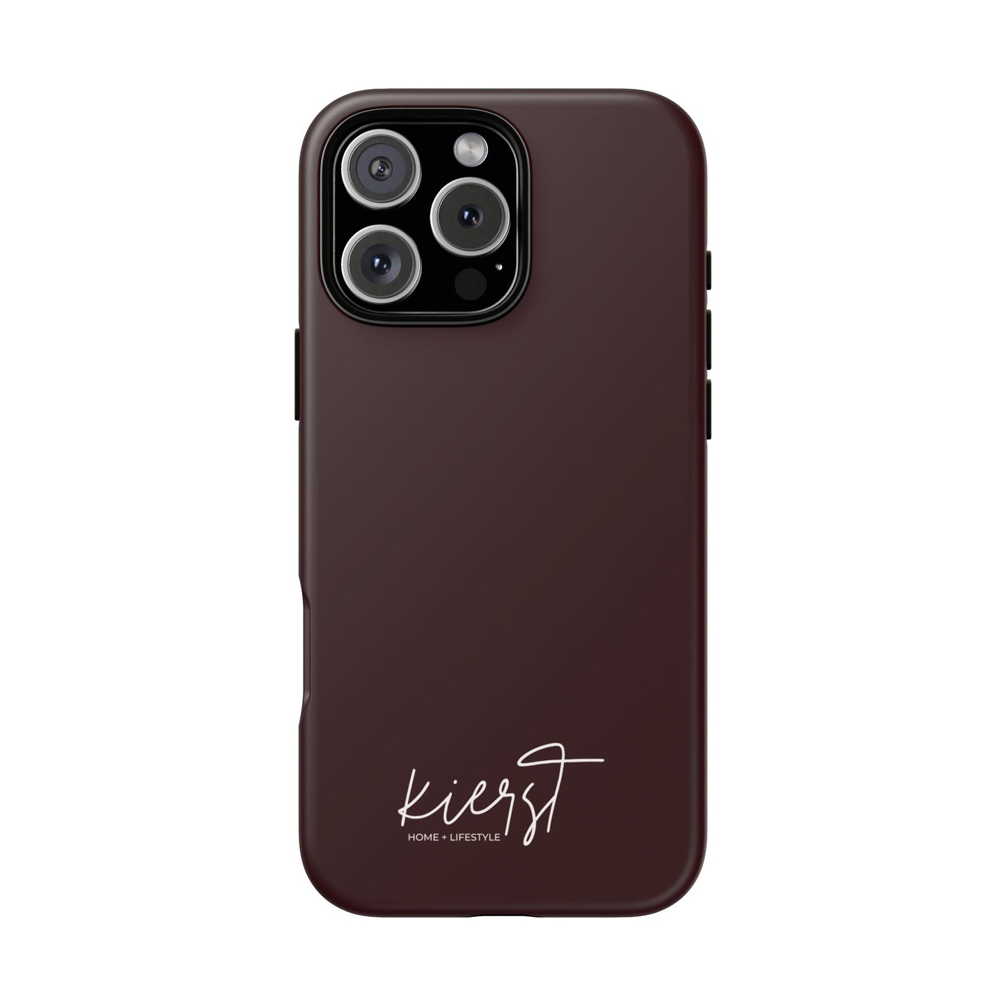Signature Velvet Noir iPhone Case