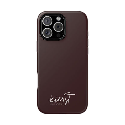 Signature Velvet Noir iPhone Case