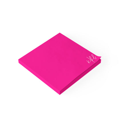 kierst Signature Hot Pink Post-it® Note Pad | Vibrant Sticky Notes for Bold Desks