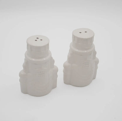 White Nutcracker Salt & Pepper Shaker Set