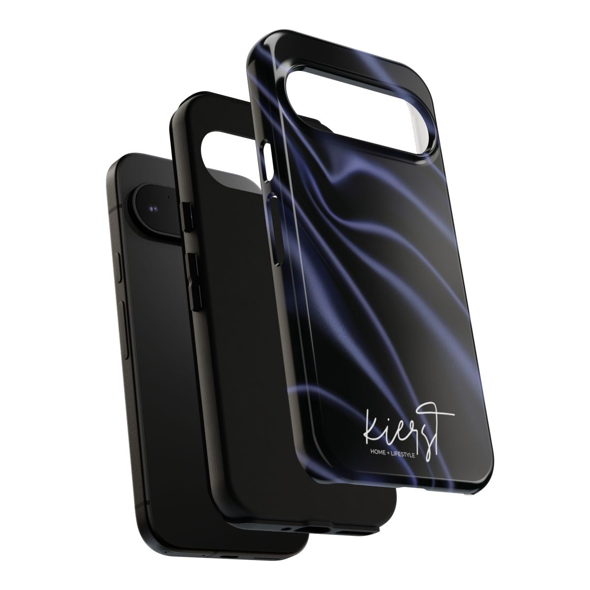 Navy Silk Google Pixel Phone Case