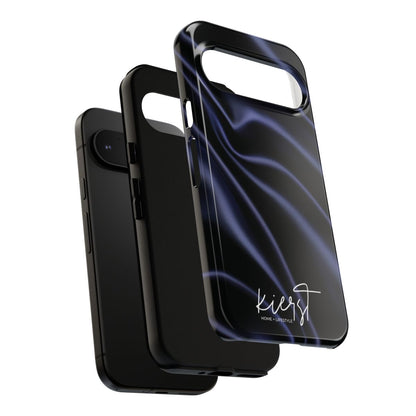 Navy Silk Google Pixel Phone Case