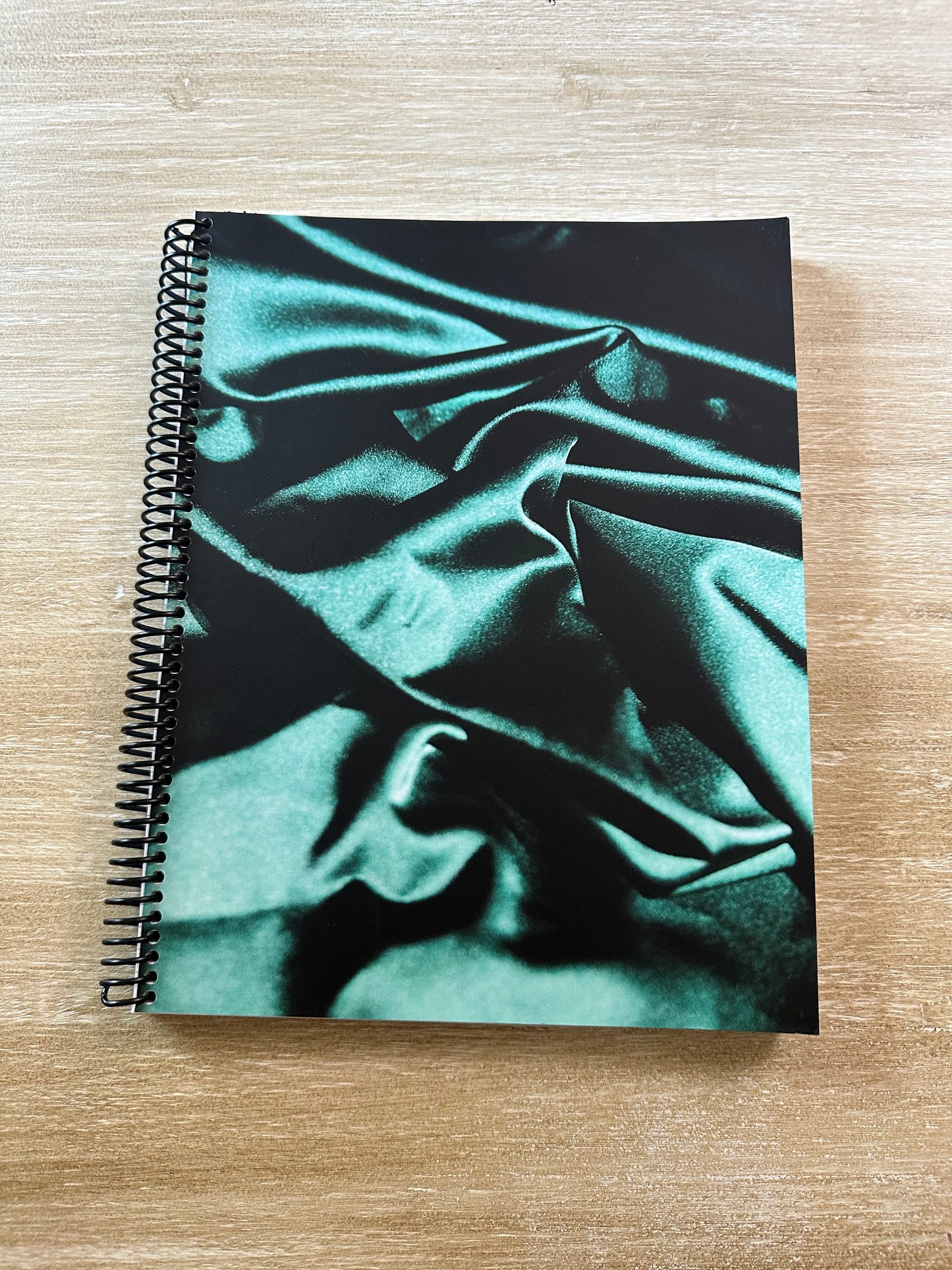 Emerald Silk Notebook