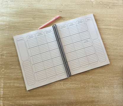2026 - 2027 Ember Tortoise Mid Year Lifestyle Planner