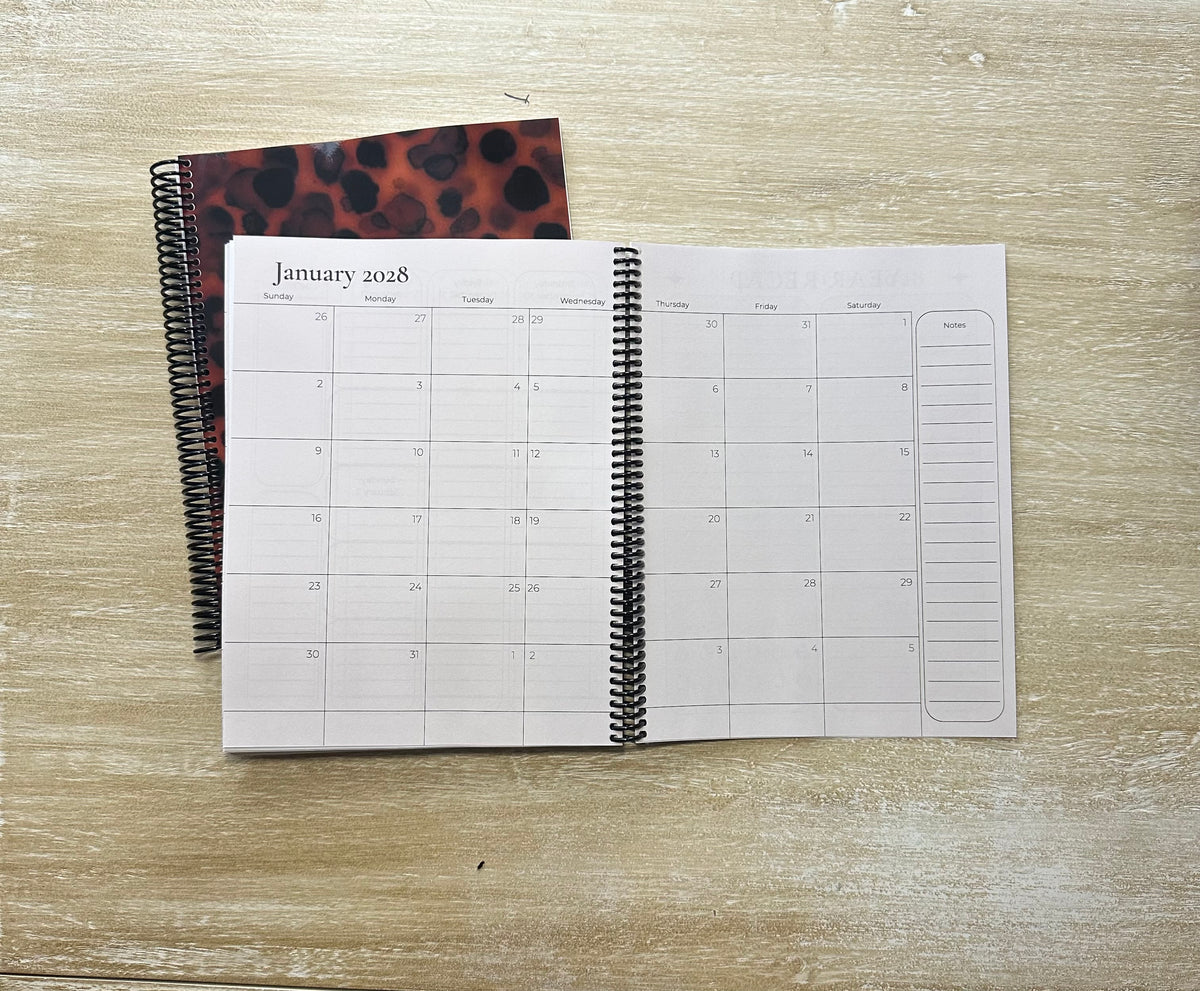 2027 Ember Tortoise Lifestyle Planner