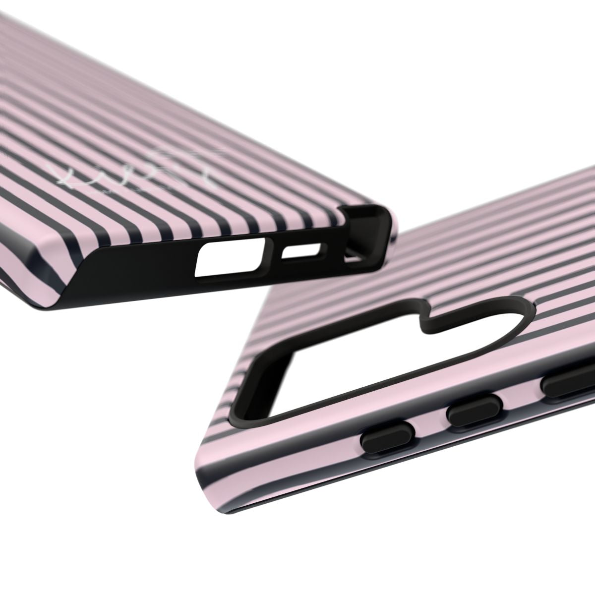 Signature Pink + Signature Storm Stripe Samsung Galaxy Phone Case