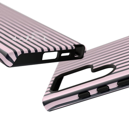 Signature Pink + Signature Storm Stripe Samsung Galaxy Phone Case