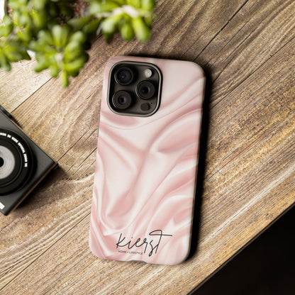 Pink Silk iPhone Case