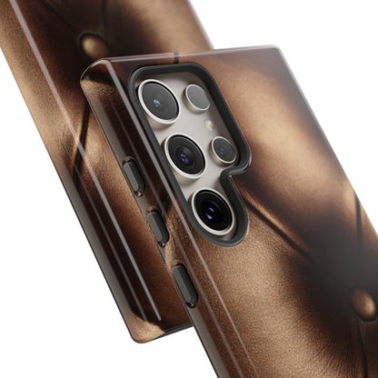 Bronze Tufted Print Samsung Galaxy Case
