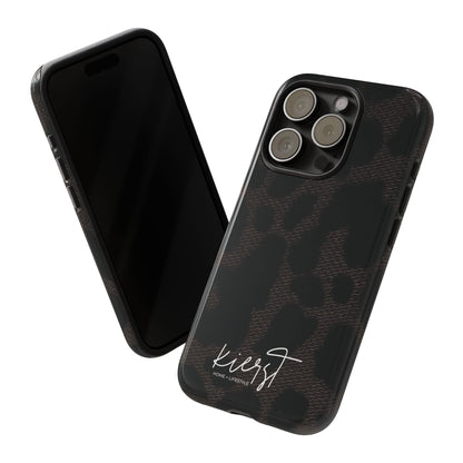 Black Leopard iPhone Case