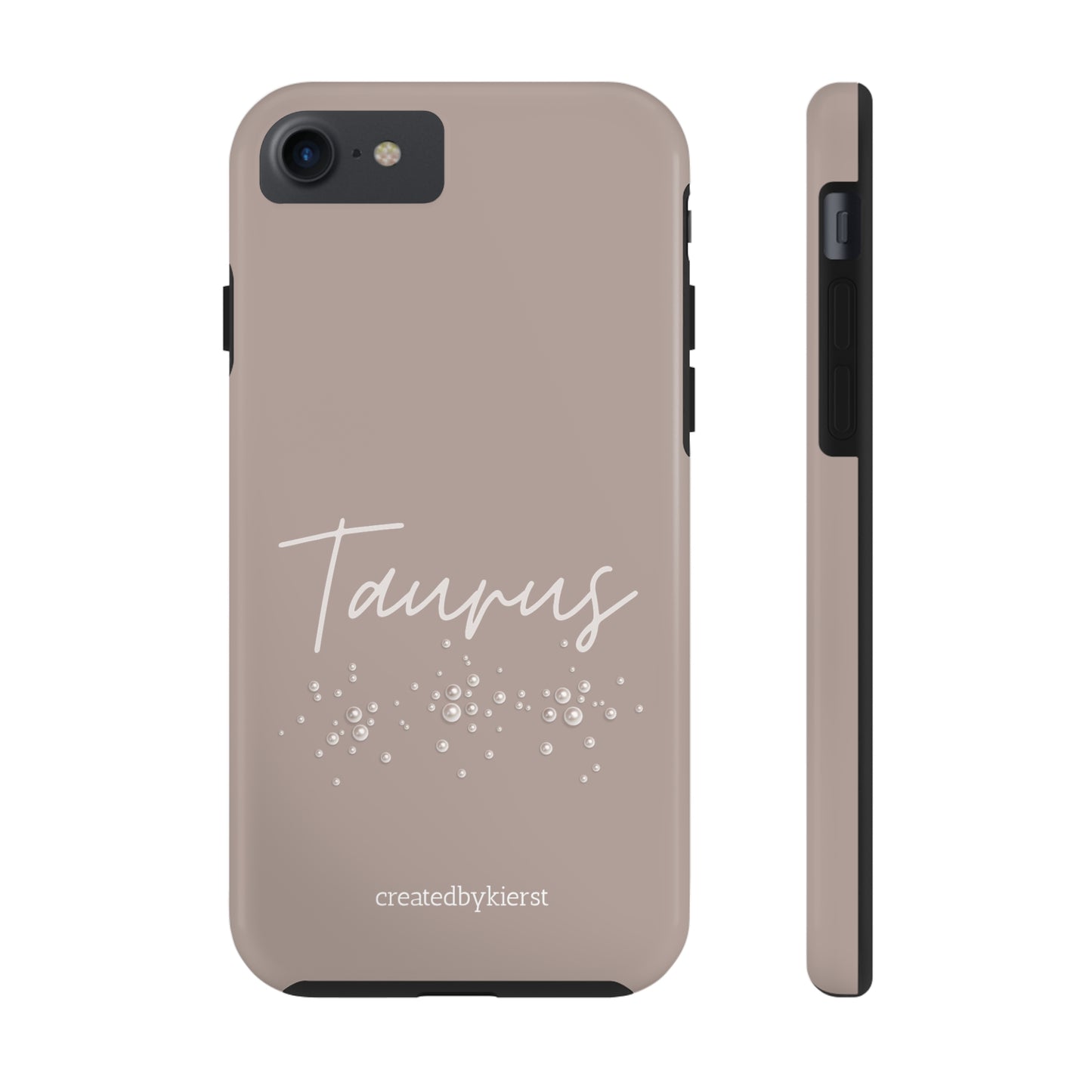 Taurus and Pearls iPhone Case