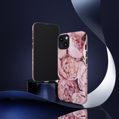 Pink Peonies iPhone Case | Soft Florals Meet Luxe Protection