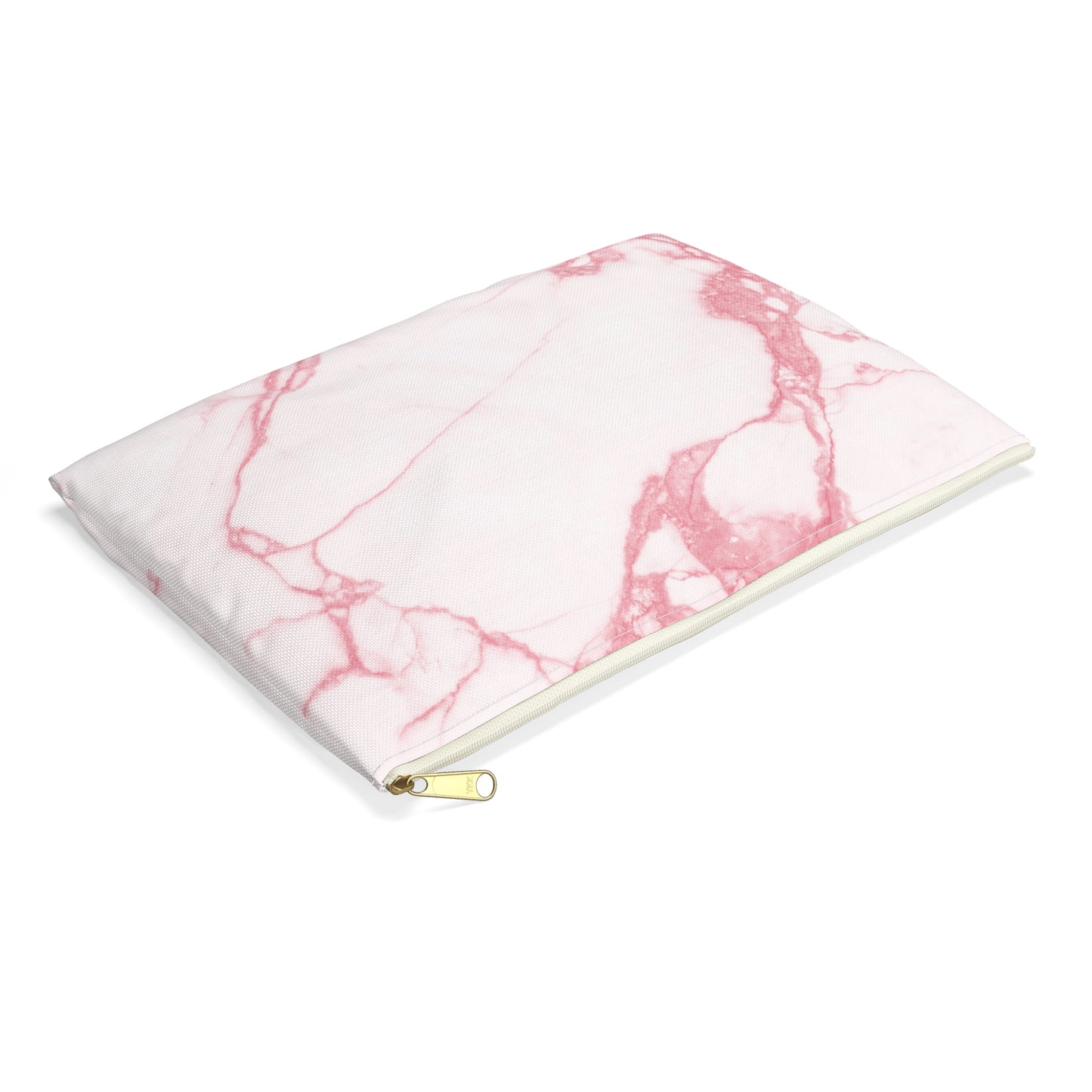 Pink & White Marble Accessory Pouch | A Feminine Classic for Everyday Essentials
