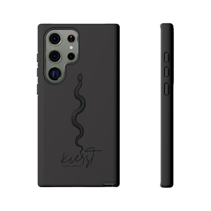 Long Black Snake Samsung Galaxy Phone Case | Power In The Subtleties