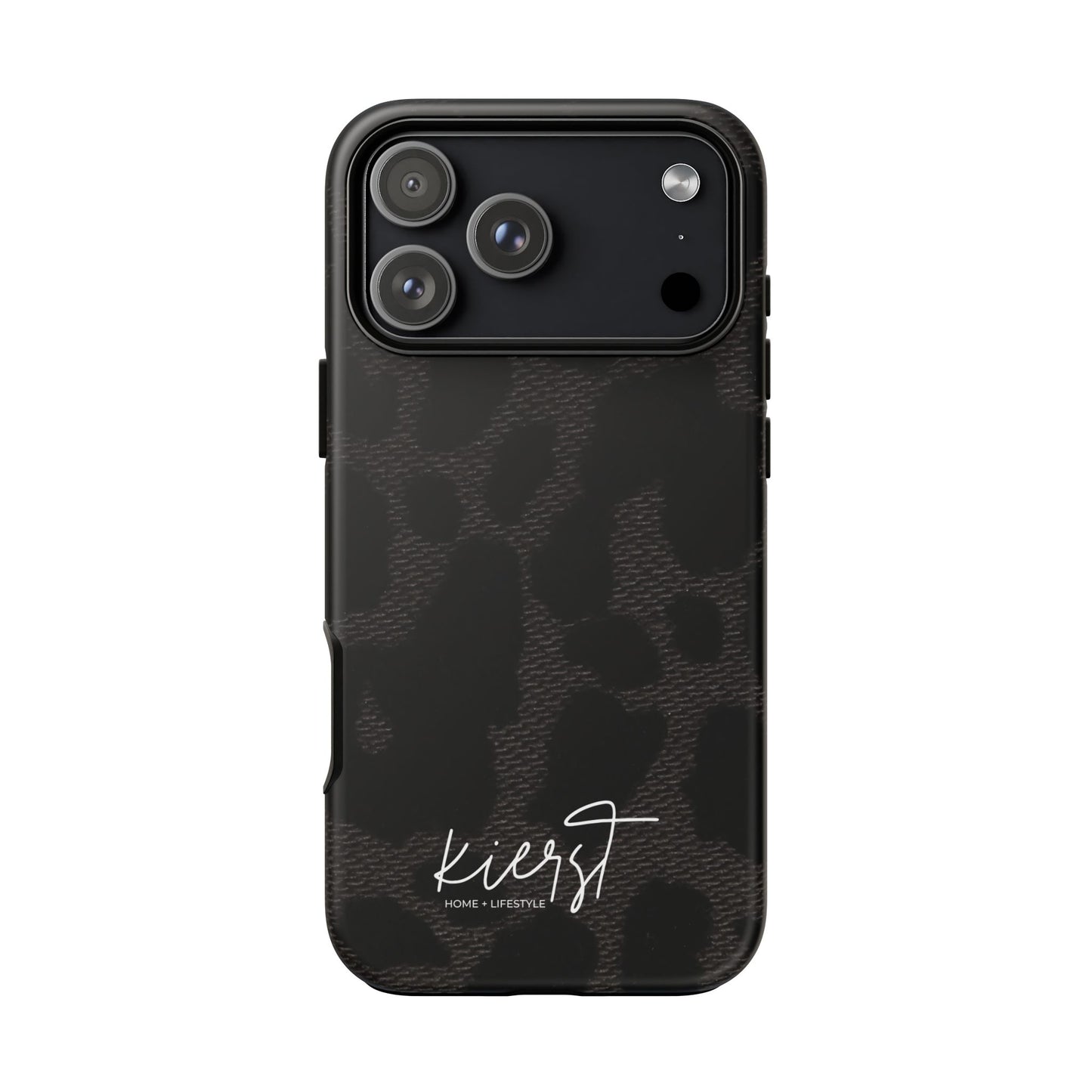 Black Leopard iPhone Case
