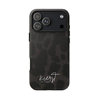 Black Leopard iPhone Case