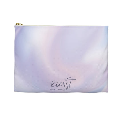 Lilac Marble Accessory Pouch