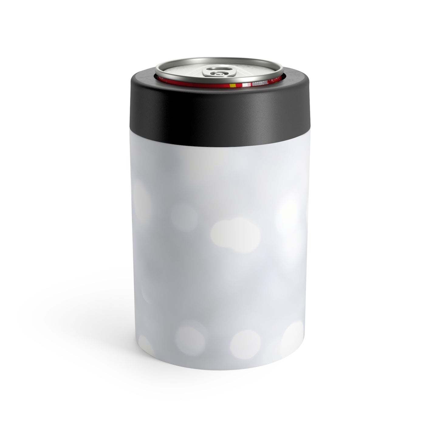 White Sparkle Can Holder