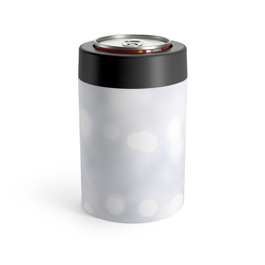 White Sparkle Can Holder