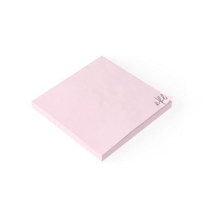 Signature Pink Post-it® Note Pad | Soft Blush Pink Sticky Notes for Everyday Luxury