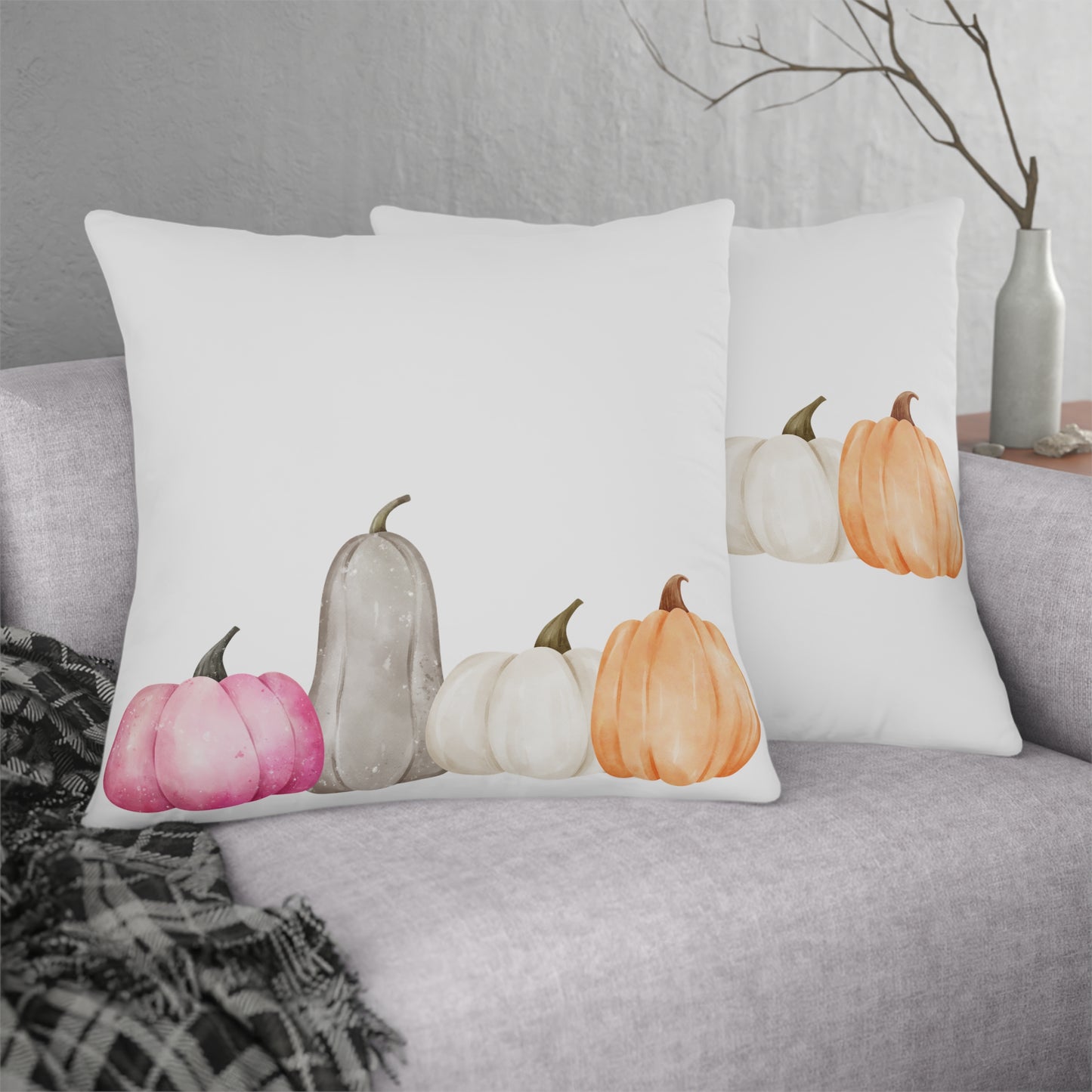 Simple Pumpkins Waterproof Pillows