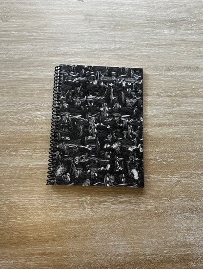 Grey Tweed Notebook