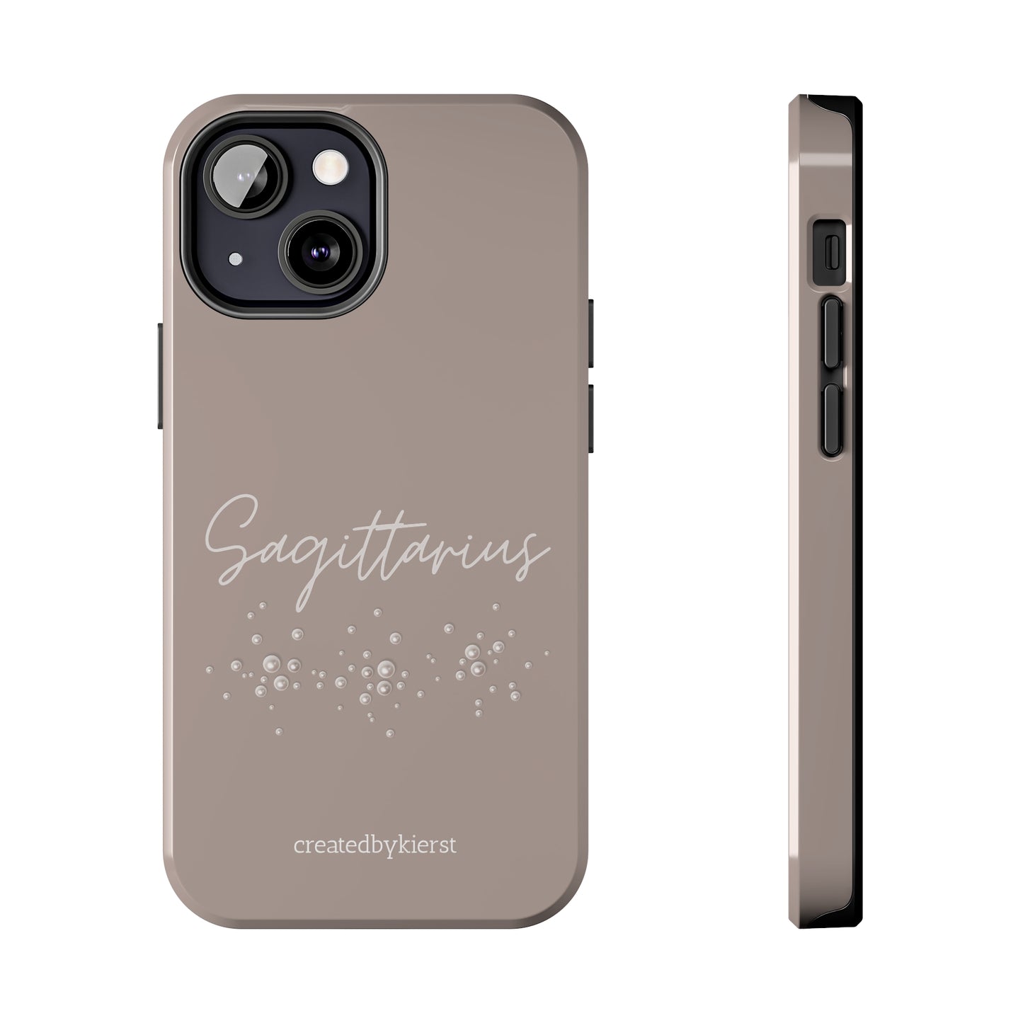 Sagittarius and Pearls iPhone Case