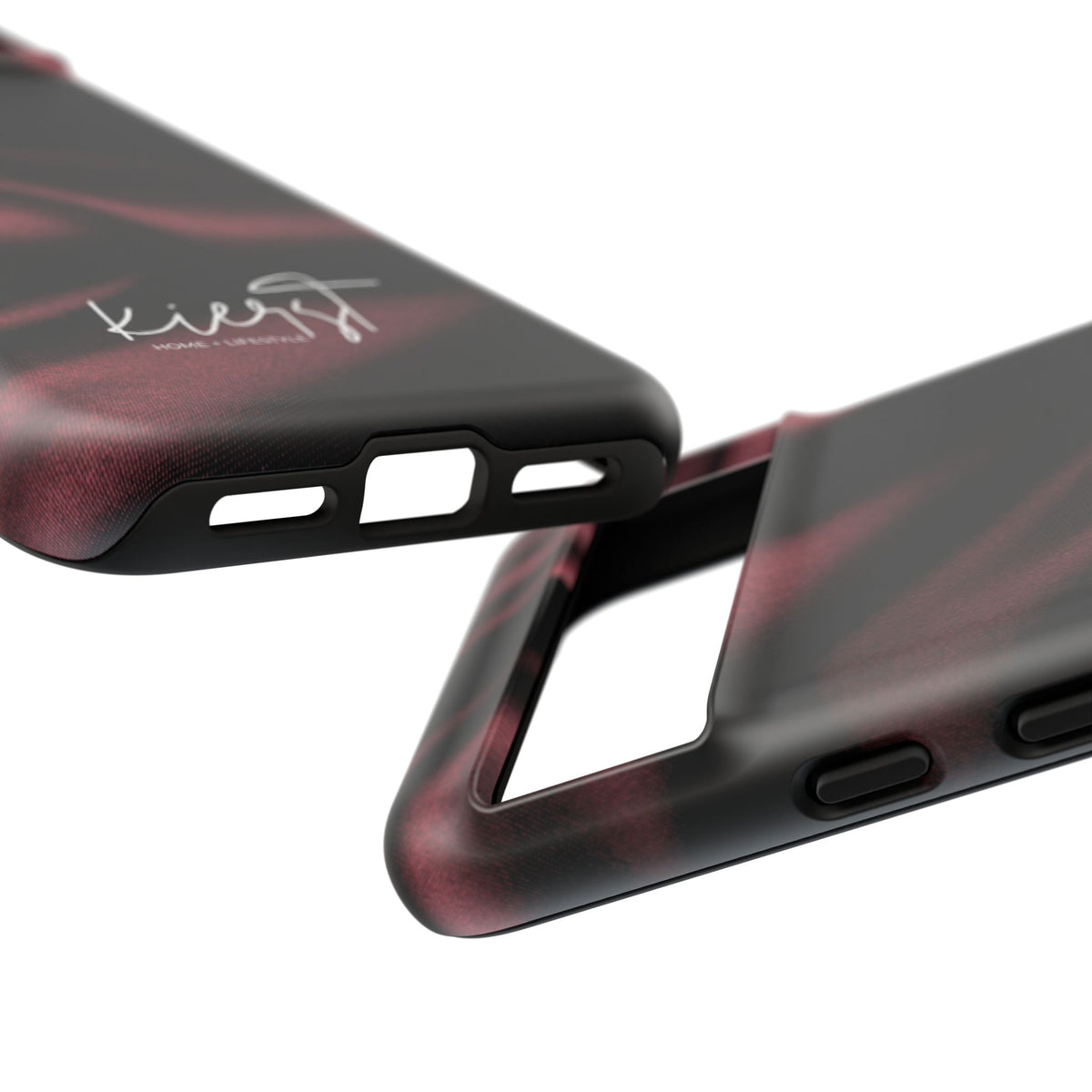Signature Velvet Noir Silk Print Google Pixel Phone Case