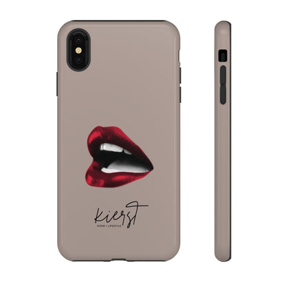 Retro Red Lips iPhone Case | Pop Art Meets Polished