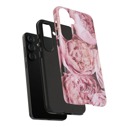 Pink Peonies Samsung Galaxy Phone Case