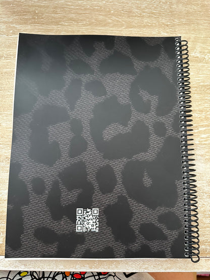 Black Leopard Notebook