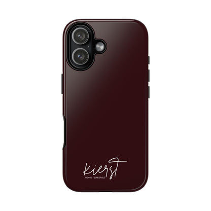 Signature Velvet Noir iPhone Case
