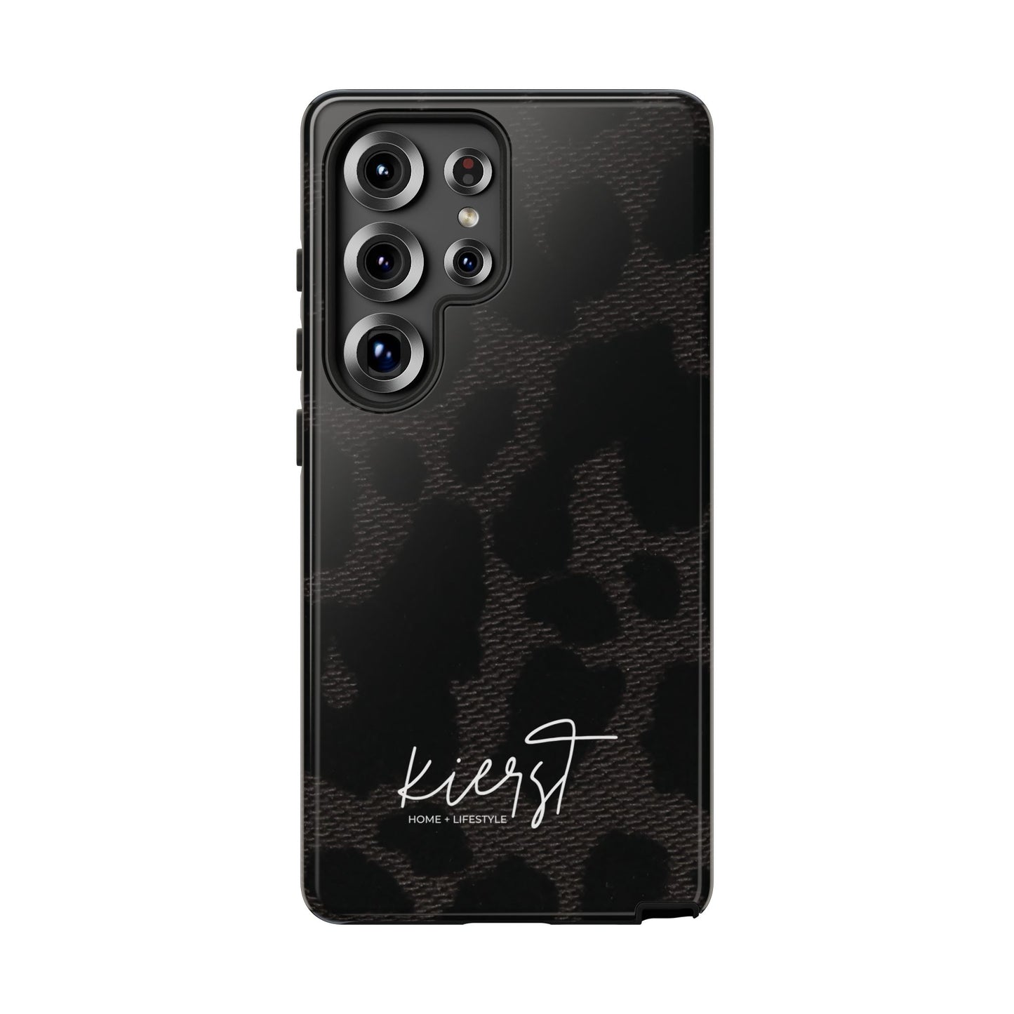 Black Leopard Samsung Galaxy Phone Case